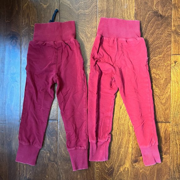 3Y Dada Burgundy Cotton Sweatpants - Picture 2 of 5